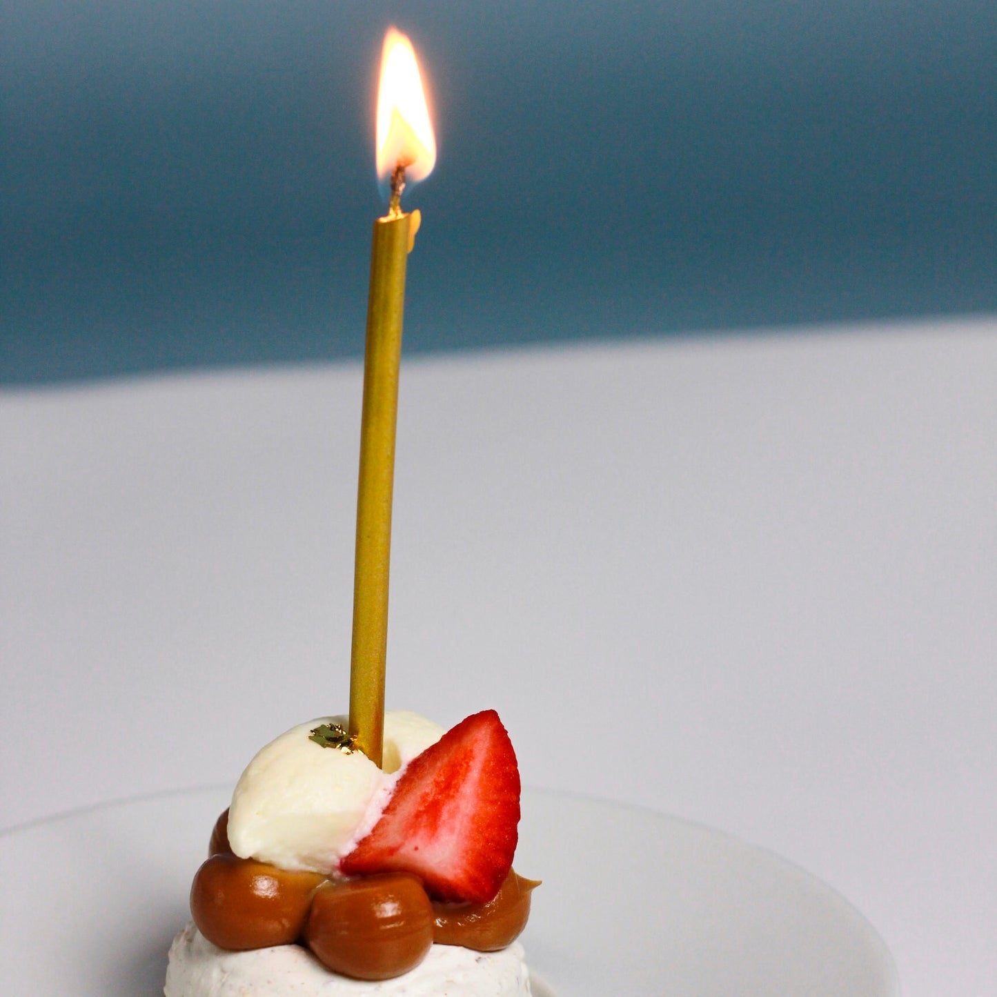 Golden Pencil Candle