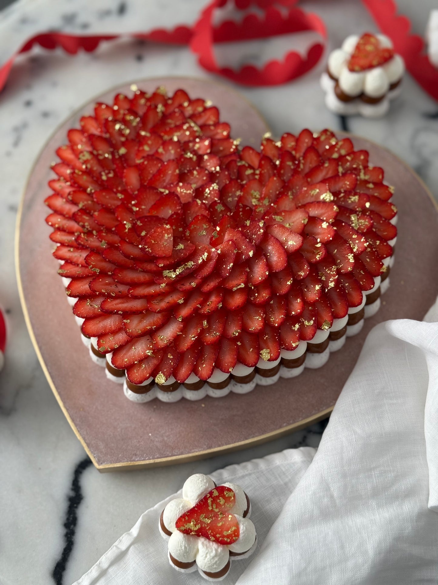"Heart of Gold" Pavlova
