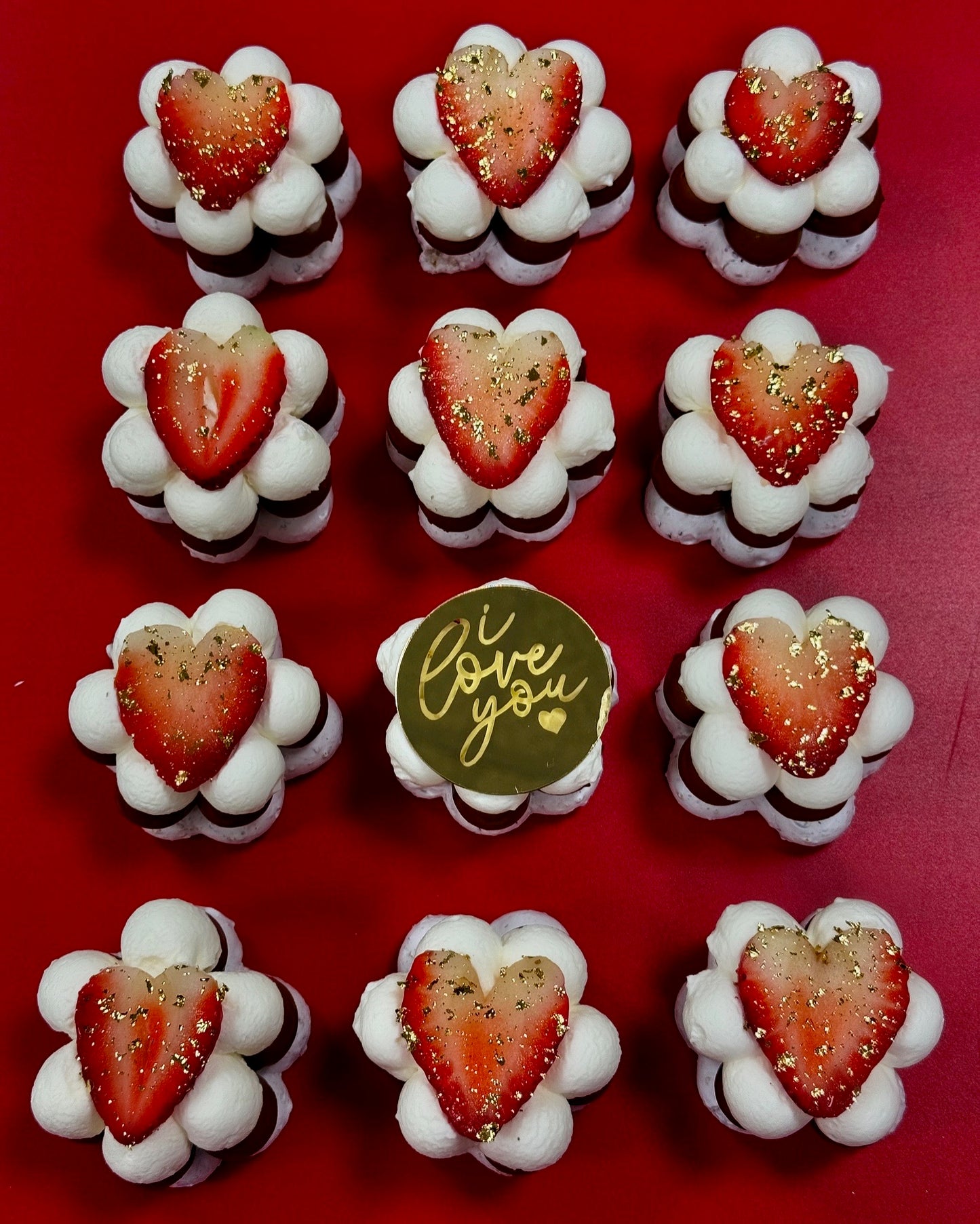 Valentine's Day Pavlova Bites - 12 Pieces