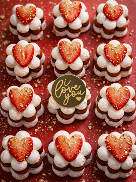 Valentine's Day Pavlova Bites - 12 Pieces