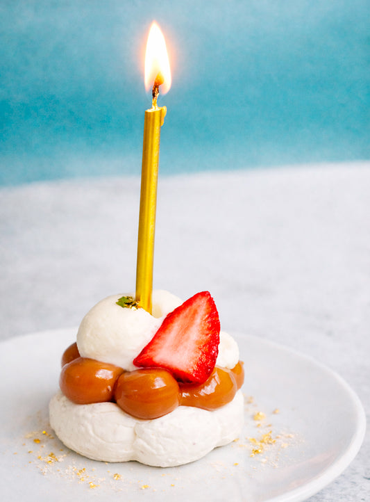 Golden Pencil Candle