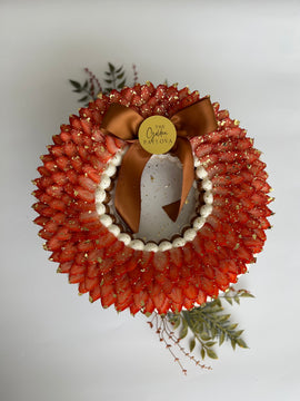Holiday Wreath Pavlova