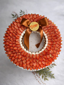 Holiday Wreath Pavlova