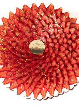 Large Strawberry Pavlova