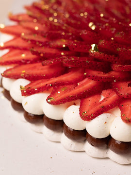 Large Strawberry Pavlova
